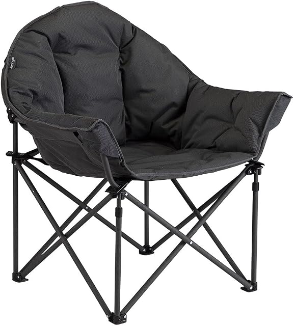 Vango Titan 2 Oversized Foldable Camping Chair Excalibur Grey