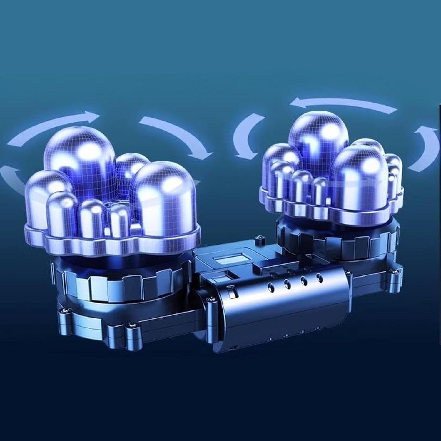 SAZ dekor with massage roller blue for the legs of the massage leg calf. Massage machine for pain relief SAZ dekor with massage roller blue for the legs of the massage leg calf. Massage machine for pain relief