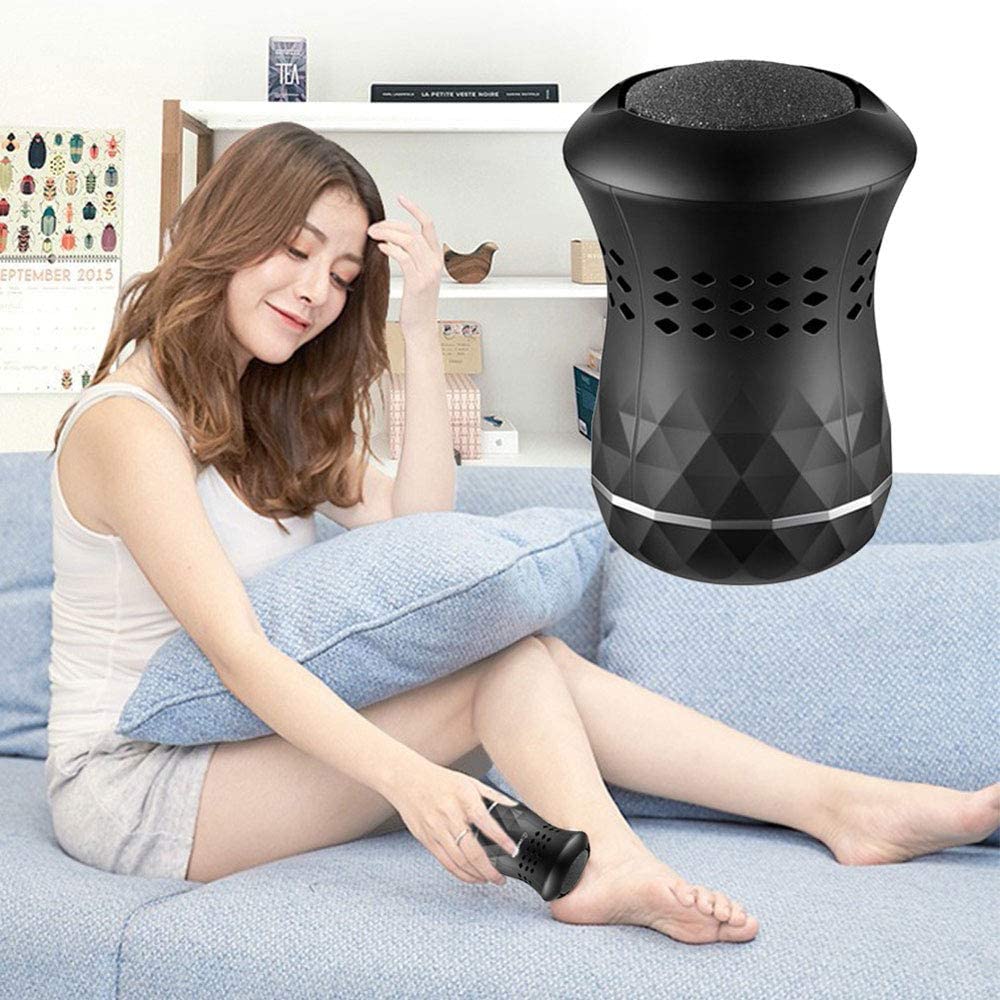 Rimozione elettrica della Pelle Dura per Lima del Piede, rimozione elettrica Professionale del callo con Assorbimento del Vuoto, Strumenti per Pedicure per la Cura dei Piedi per Talloni scr