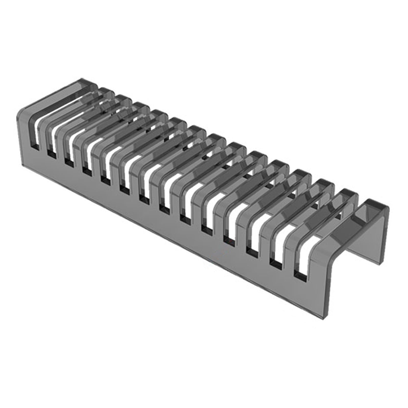 Présentoir métallique pour carreaux de sol céramique et vitrine bureau