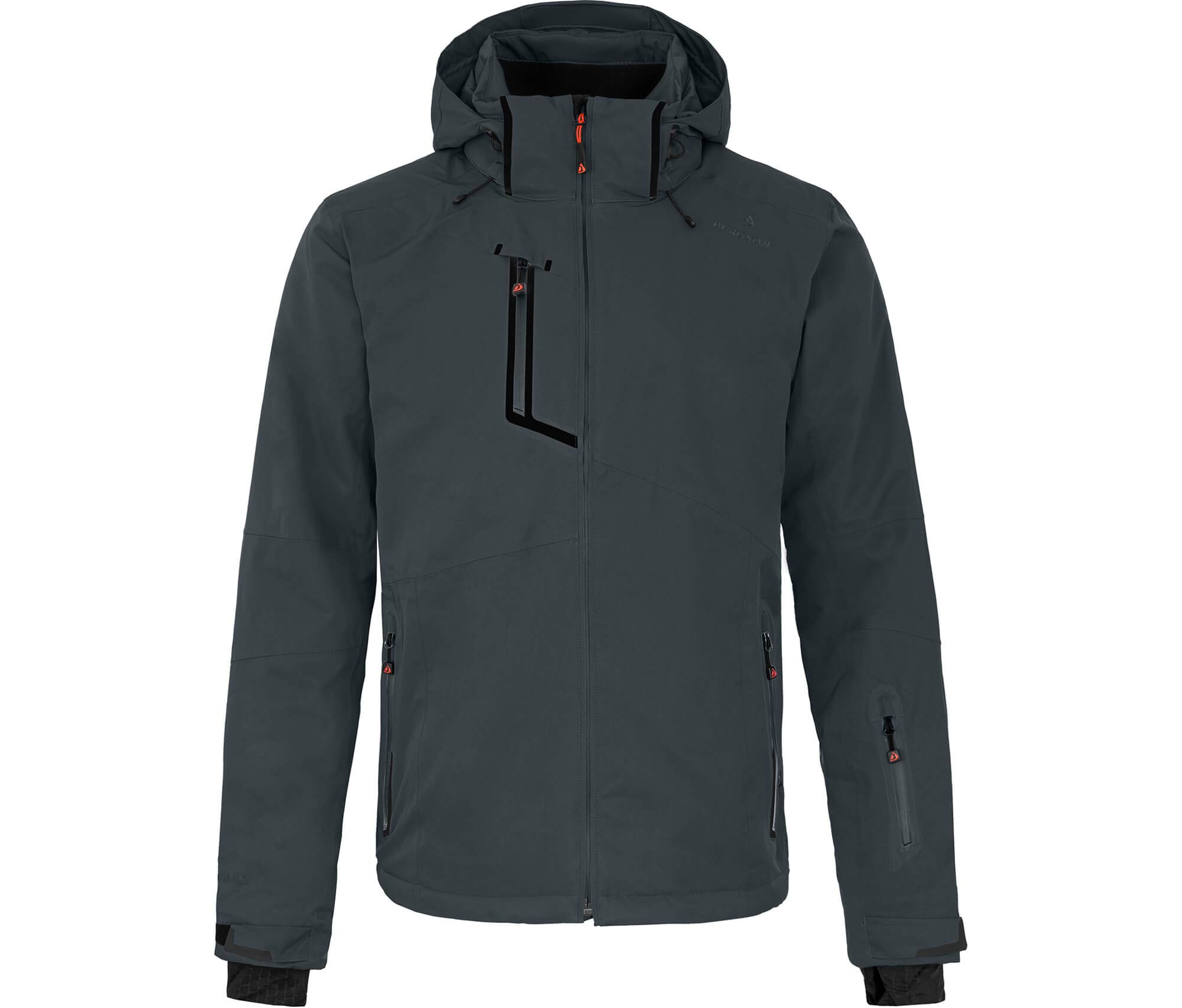 Bergson Nano Light | Herren Skijacke & Outdoorjacke - Normal-/Kurz-/Langgrößen, wasserdicht (20.000 mm) & verschweißte Nähte, Winddicht & atmungsaktiv (20.000 g/m²), unwattiert & gefüttert, elastisch