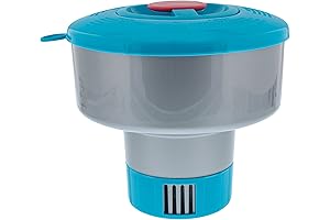 U.S. Pool Supply Pool Chlorine Floater with Pop-Up Refill Indicator