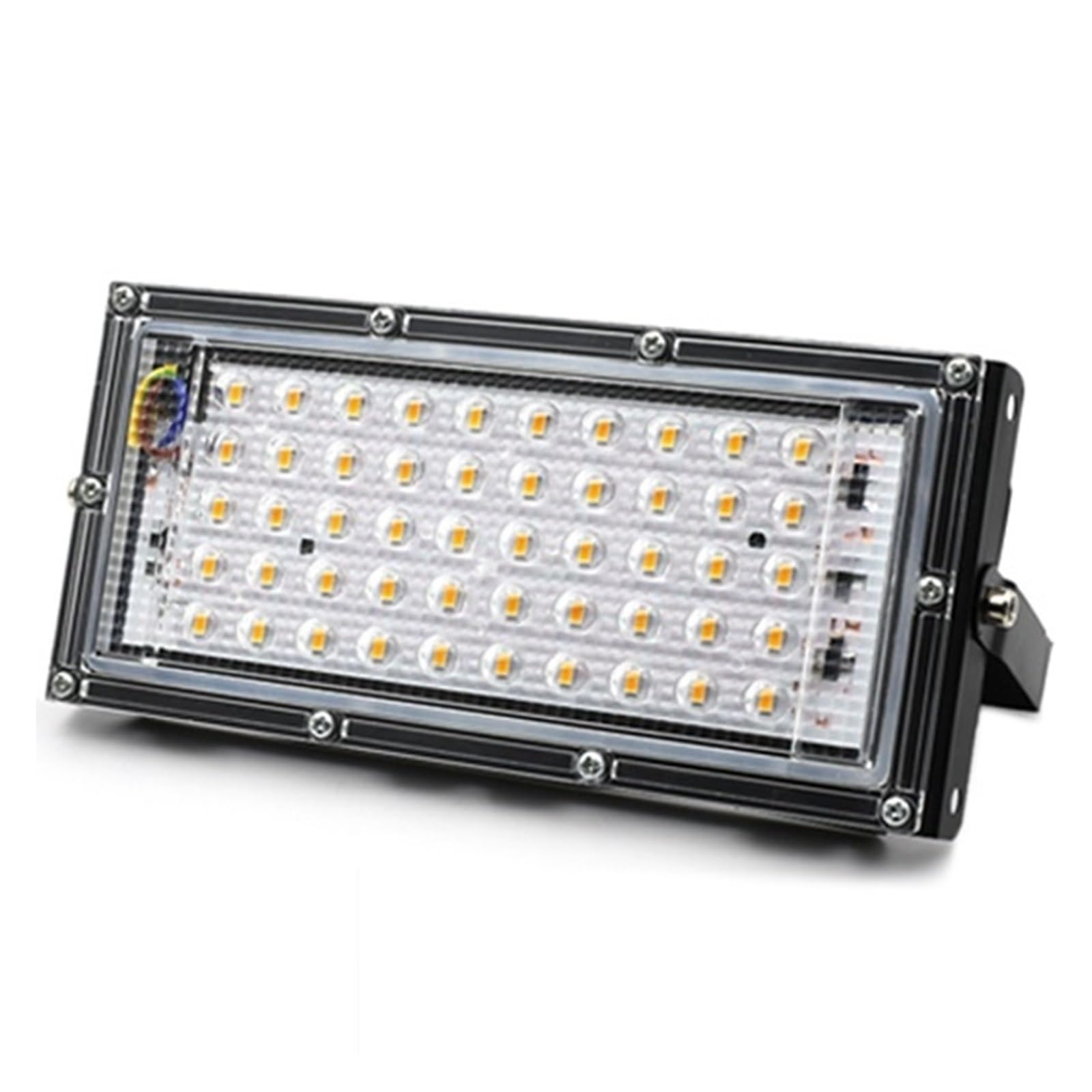Lámpara LED De Cultivo Phyto AC 50W, Reflector LED De Espectro Completo, Foco For Plantas Hidropónicas De Plantas De Invernadero For Interiores Y Exteriores (Size : Cold White)