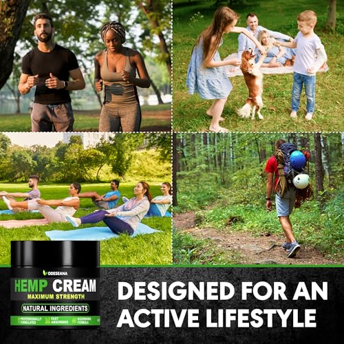 Image of Advanced Hemp Cream with Arnica, Magnesium - 4,23 OZ - Maximum Strength Gel | Hemp Lotion - Magnesium Cream with Hemp Oil, MSM, Alpha Lipoic Acid, Myrrh - Non-Greasy, Fast Absorption, Lighweight Gel
