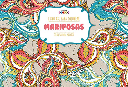 Libro XXL Para Colorear. Mariposas