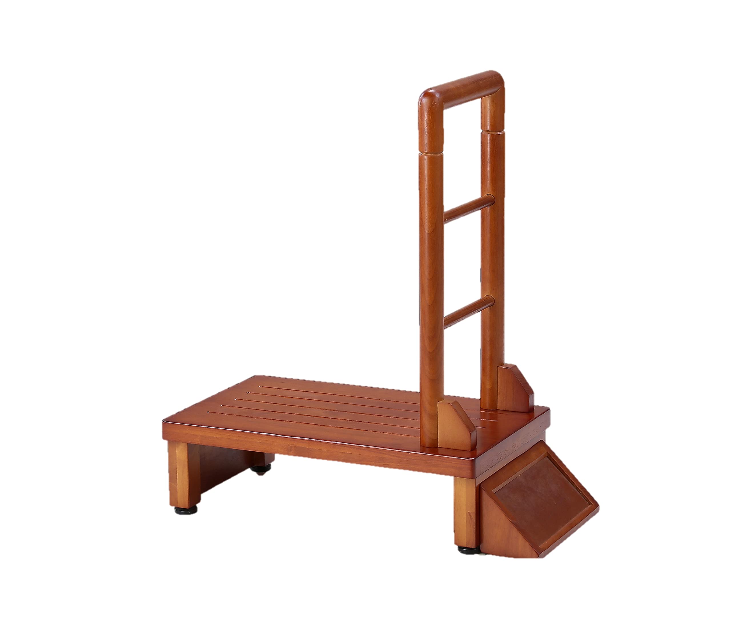 Amazon.co.jp: ビータ(Vita) 手すり付き玄関台 ブラウン 幅70×奥行35  