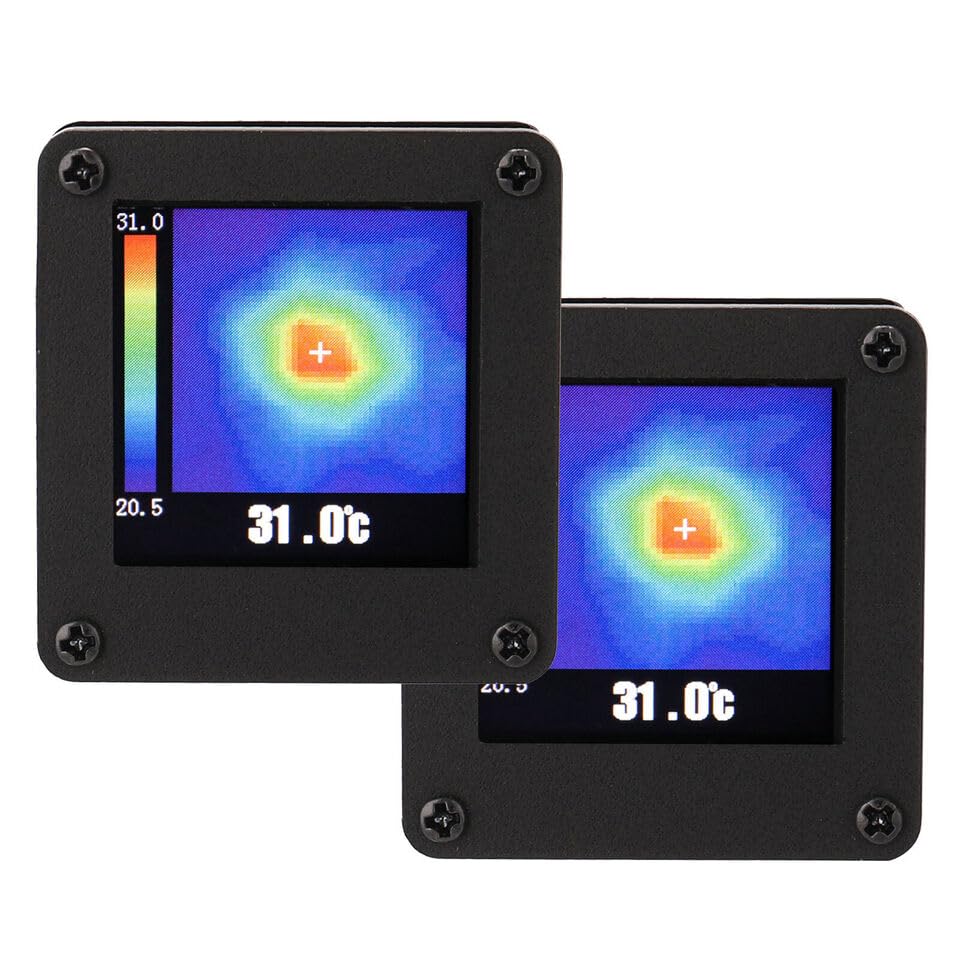 Cámara digital portátil de 1.8" con imagen térmica infrarroja y sensor de temperatura portátil miniatura 2