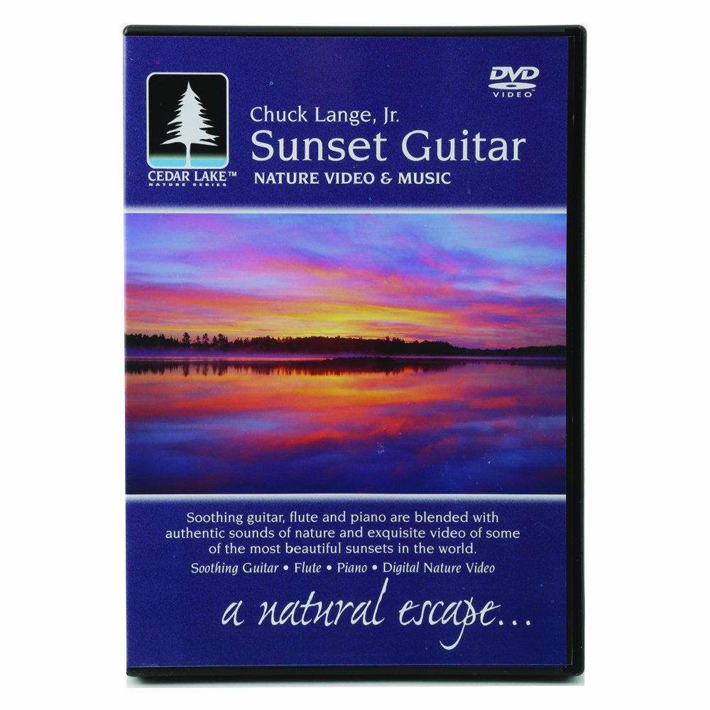 Cedar Lake Sunset Guitar Nature Video and Music DVD