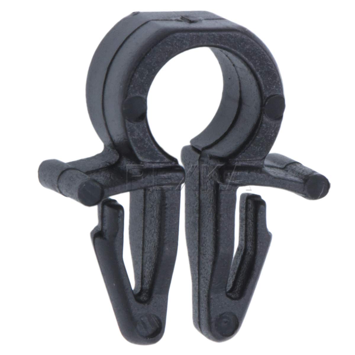 ジョン Amazon.com: Rexka 30pcs Black Nylon 5mm Cable Clip for Nissan