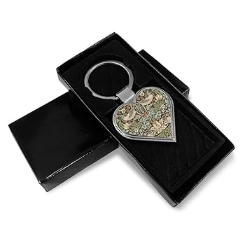 Amazon.co.jp: キーホルダー William Morris ウィリアムモリス