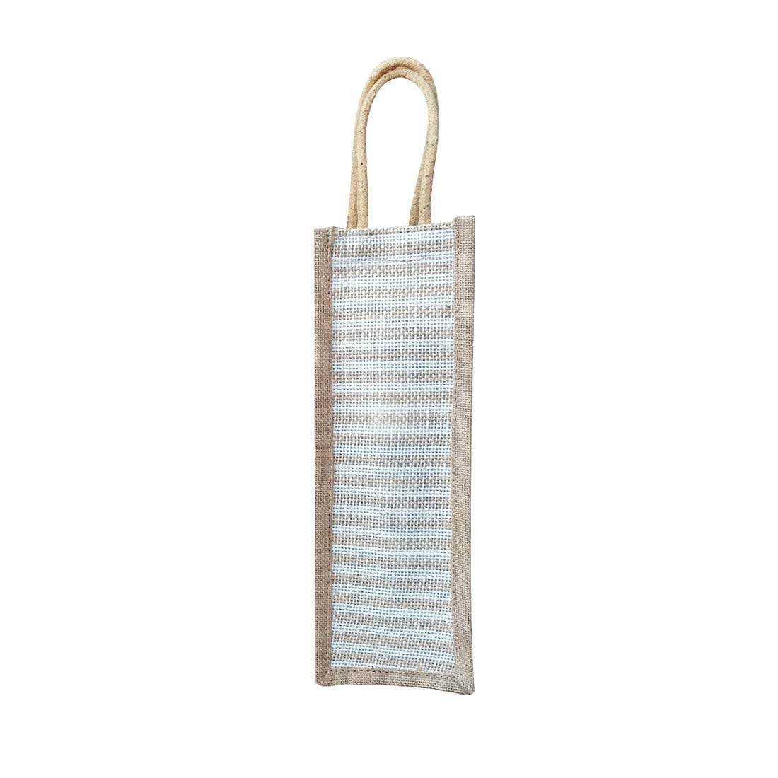 A&A Exclusive Jute Eco-Friendly Water Bottle or Wine Bottle Carry Bag (1.5 L Capacity)