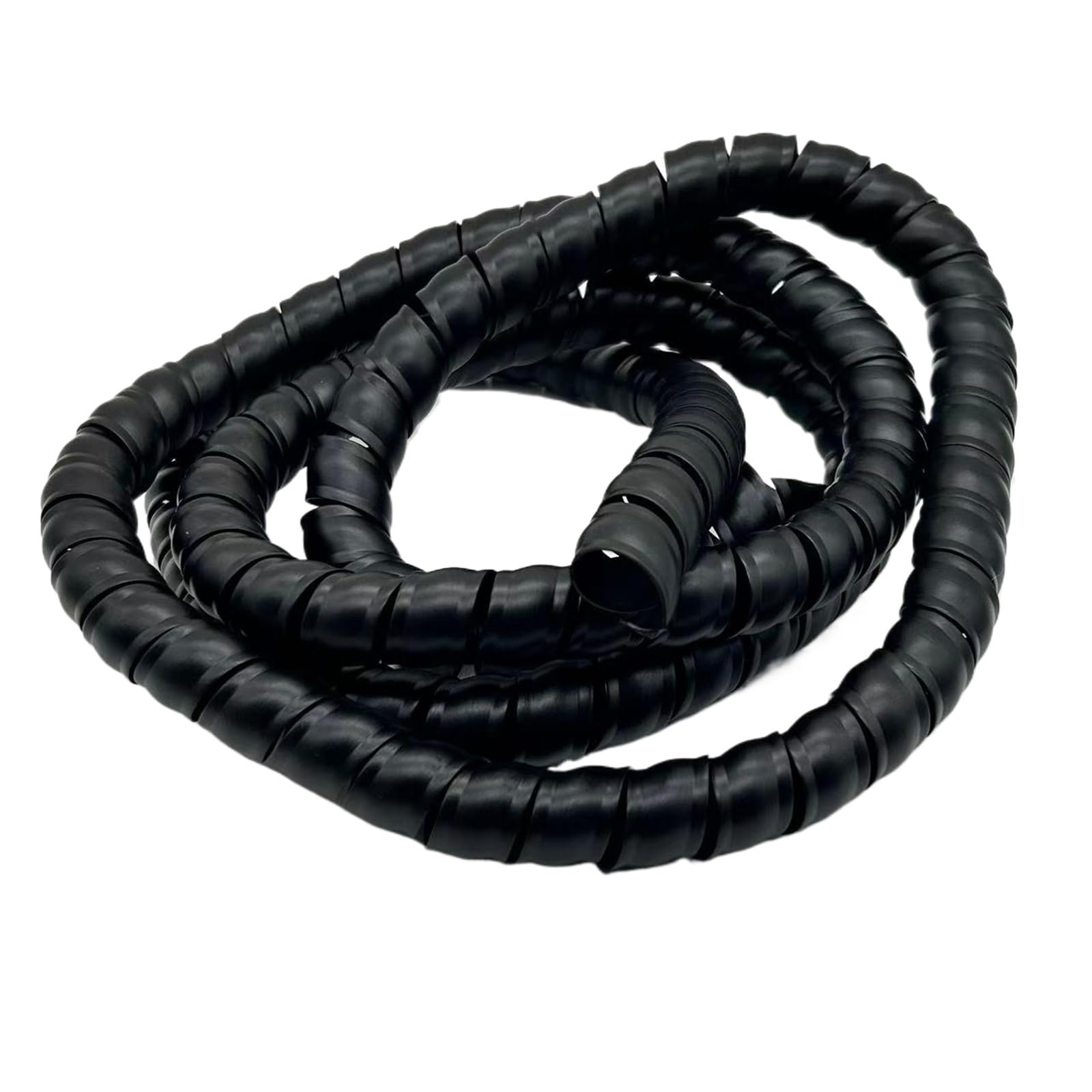 10 metri di guaina for cavi a spirale ID 10 mm 20 mm 30 mm Tubo flessibile Organizzatore Fili Protezione Gestione(Nero,ID 30mm)