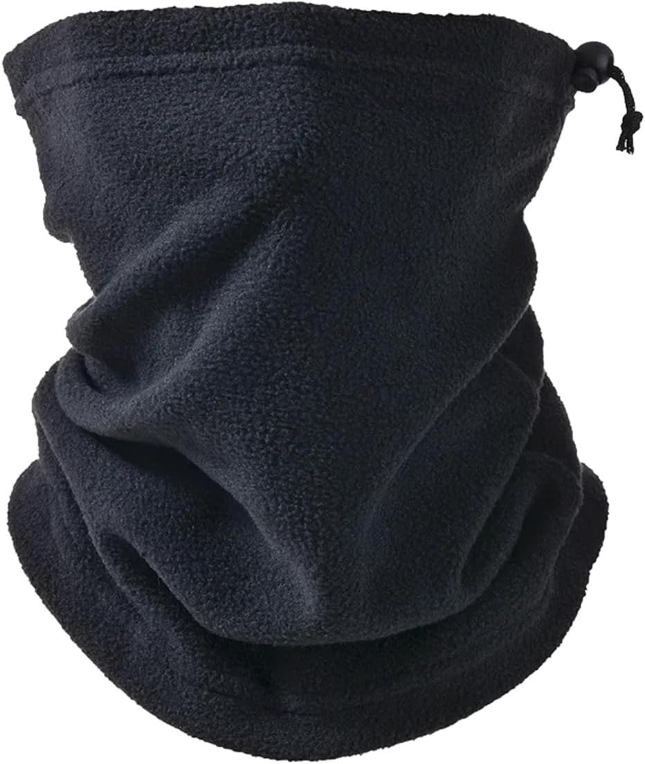 ECYC Unisex Winter Warm Neck Gaiters, Fleece Neck Warmer Thick Cold Weather Face Cover Ski Mask for Men Women