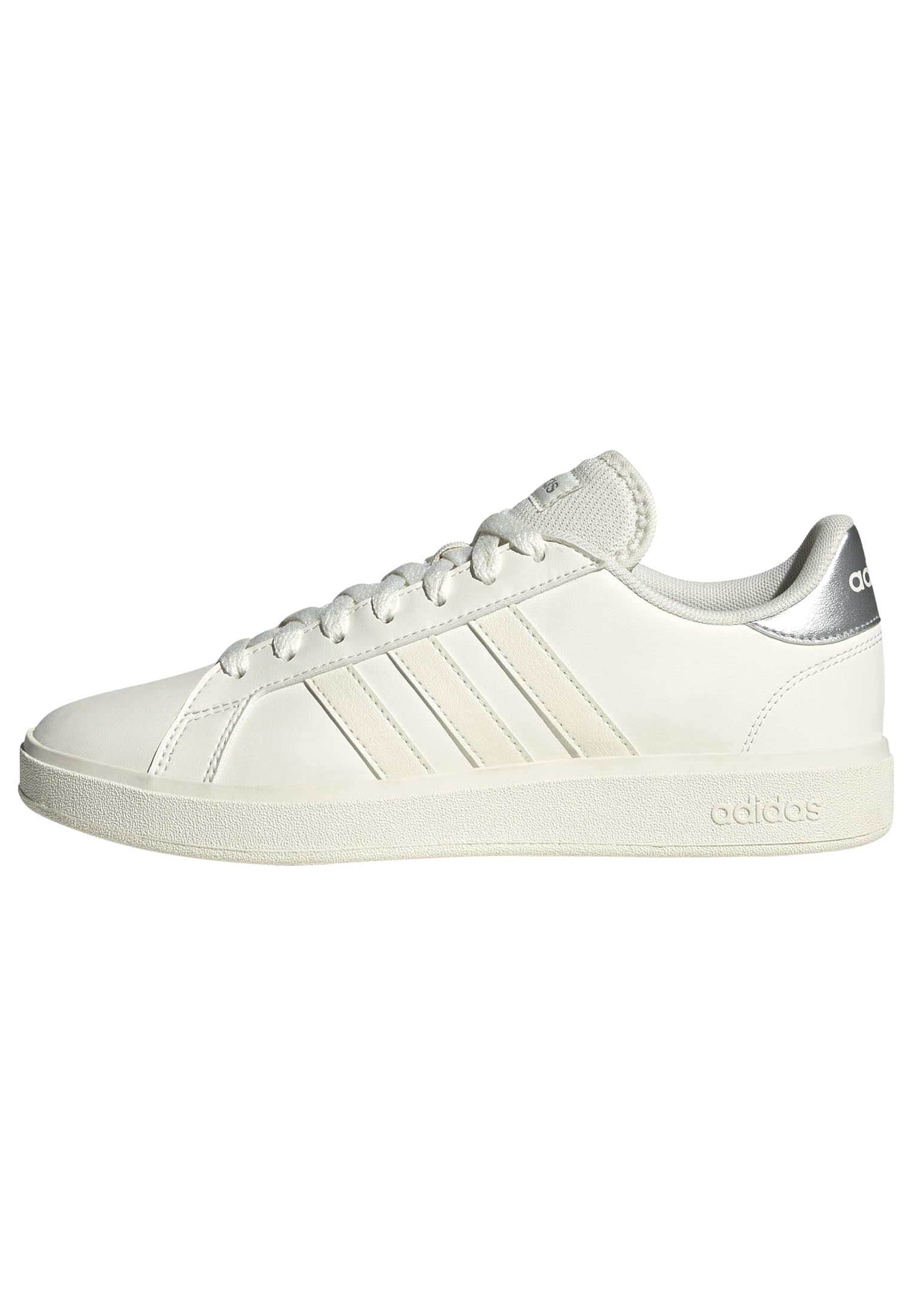 Adidas Donna Grand Court TD Lifestyle Court Casual Shoes, Core White/off White/Silver Met., 36 EU