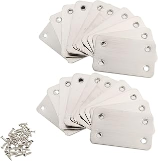 ULTECHNOVO 20pcs Corner Code Metal Shelf A Frame Shelf Metal Corner Brackets Heavy Duty Flat Corner Brace Metal Straight Stainless Steel Corner Bracket Corner Angle Shelf Corner Shelf Holder