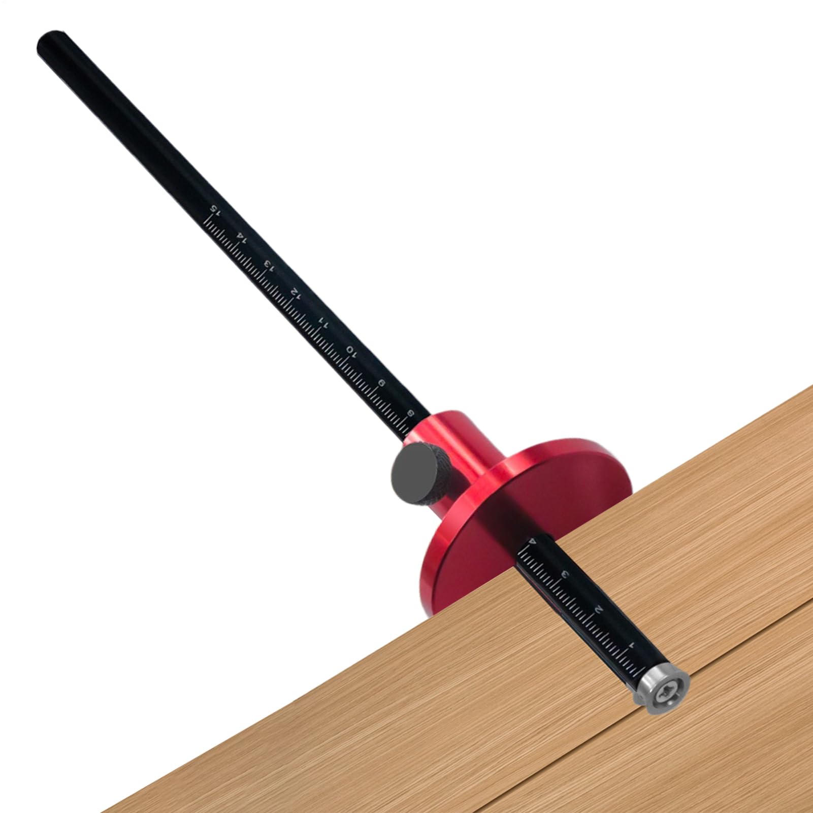 Regla de Marcado para Carpintería - Herramienta de Trazado en Aleación de Aluminio para Madera | Equipo de Trazado para Carpintería, Regulador de Líneas Paralelas para Ensamblaje de Paneles