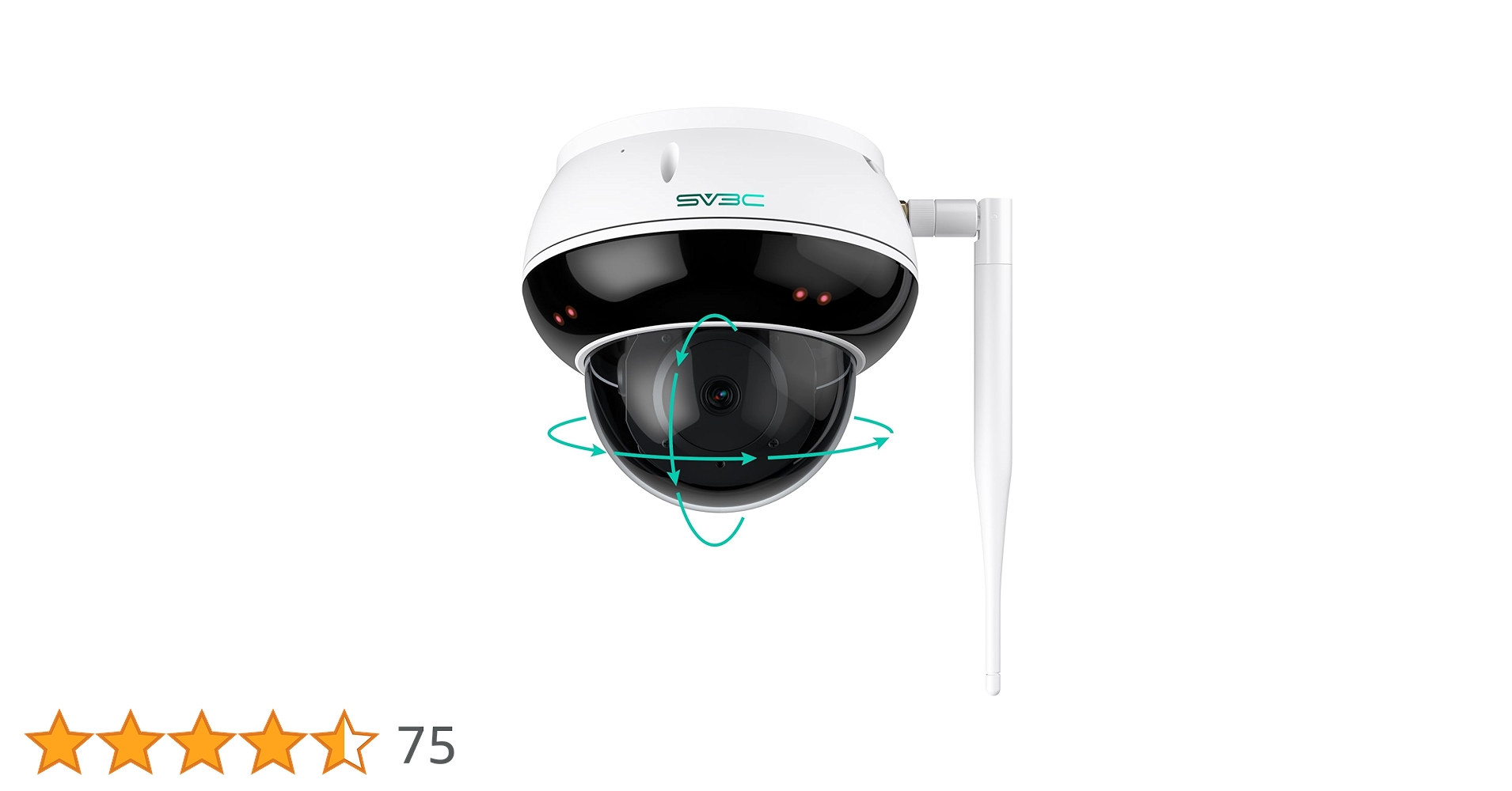 Amazon.co.jp: SV3C 防犯カメラ 屋外 ワイヤレス 500万画素