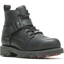 男士 5。25 英寸 Bullard 防水黑色摩托车靴 D50000