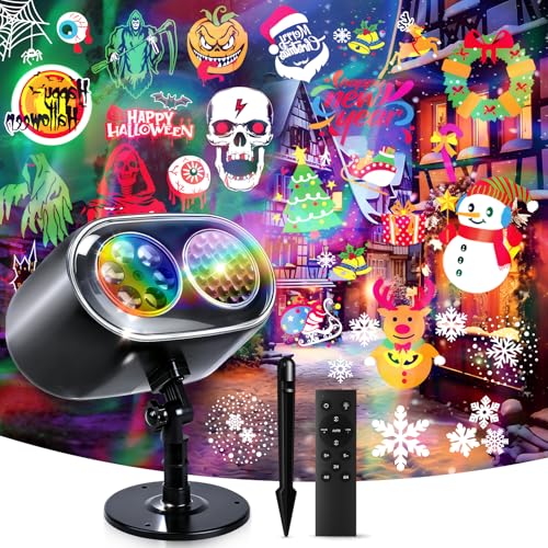 Projecteur Halloween Noël pour illuminer facilement votre façade