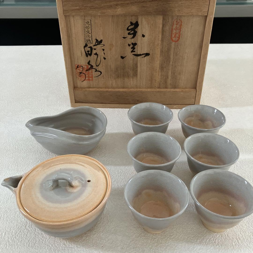 値下げ　陶器　磁器　花器　砥部焼　栖山銘　共箱 値下げ 陶器 磁器 花器 砥部焼 栖山銘 共箱 Yahoo!オークション