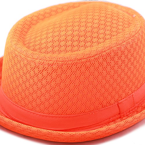 Image of The Hat Depot Unisex Light Weight Classic Soft Cool Mesh Pork Pie hat