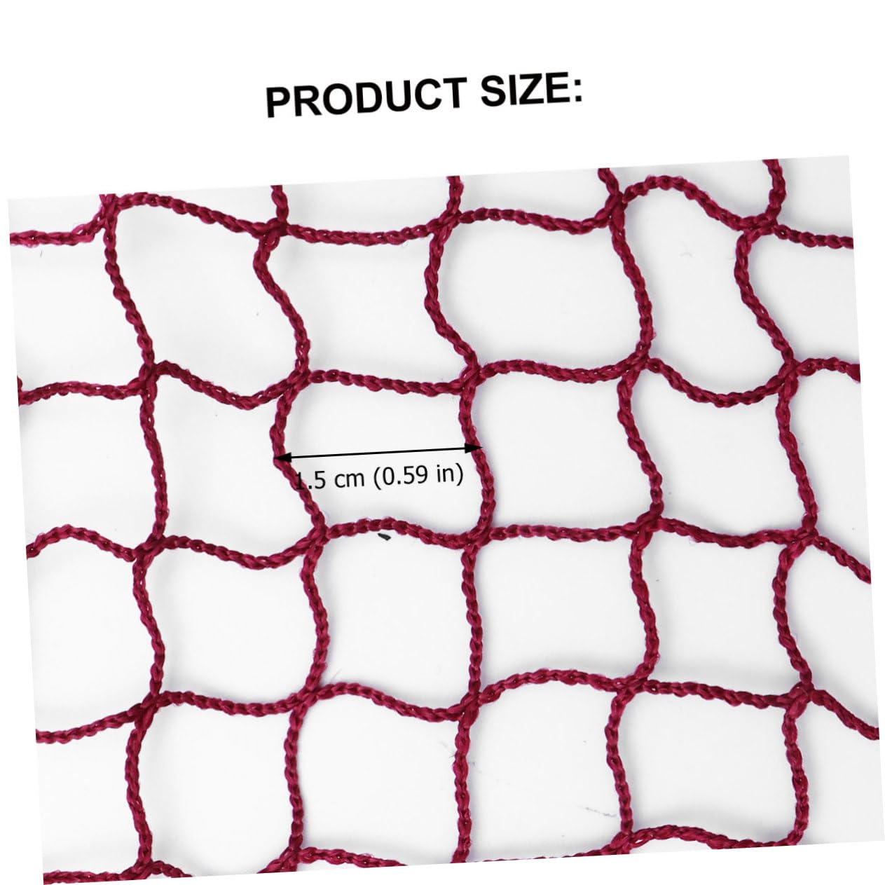 BRIGHTFUFU Portable Badminton Net Badminton Mesh Training Net Outdoor Sports Netting Compact Design