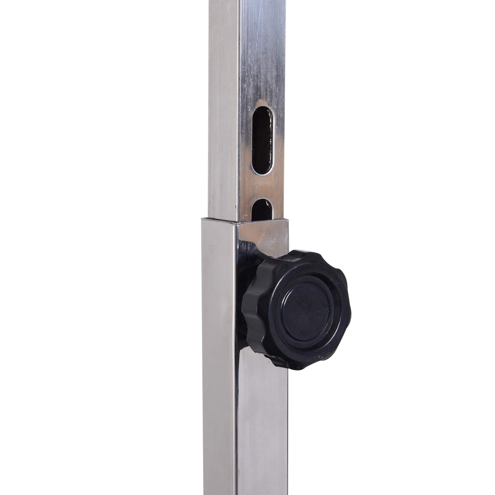 PawHut Trimmtisch für Hunde Klappbar Galgen 91,5 x 61,5 x 76 cm Schwarz | Hundepflegetisch, Haustierpflegetisch, Höhenverstellbarer Galgen, Schlingen, Rutschfeste Oberfläche, Schertisch Bis 150 kg