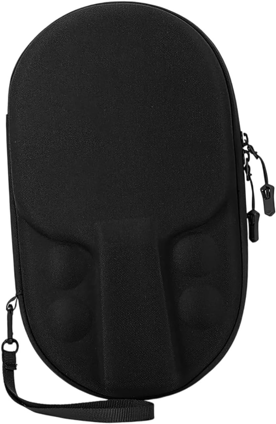 Table Tennis Racket Cover Carry Bag Protect Cover Hold 2 Paddles 4 Balls Pingpong Storage Bag