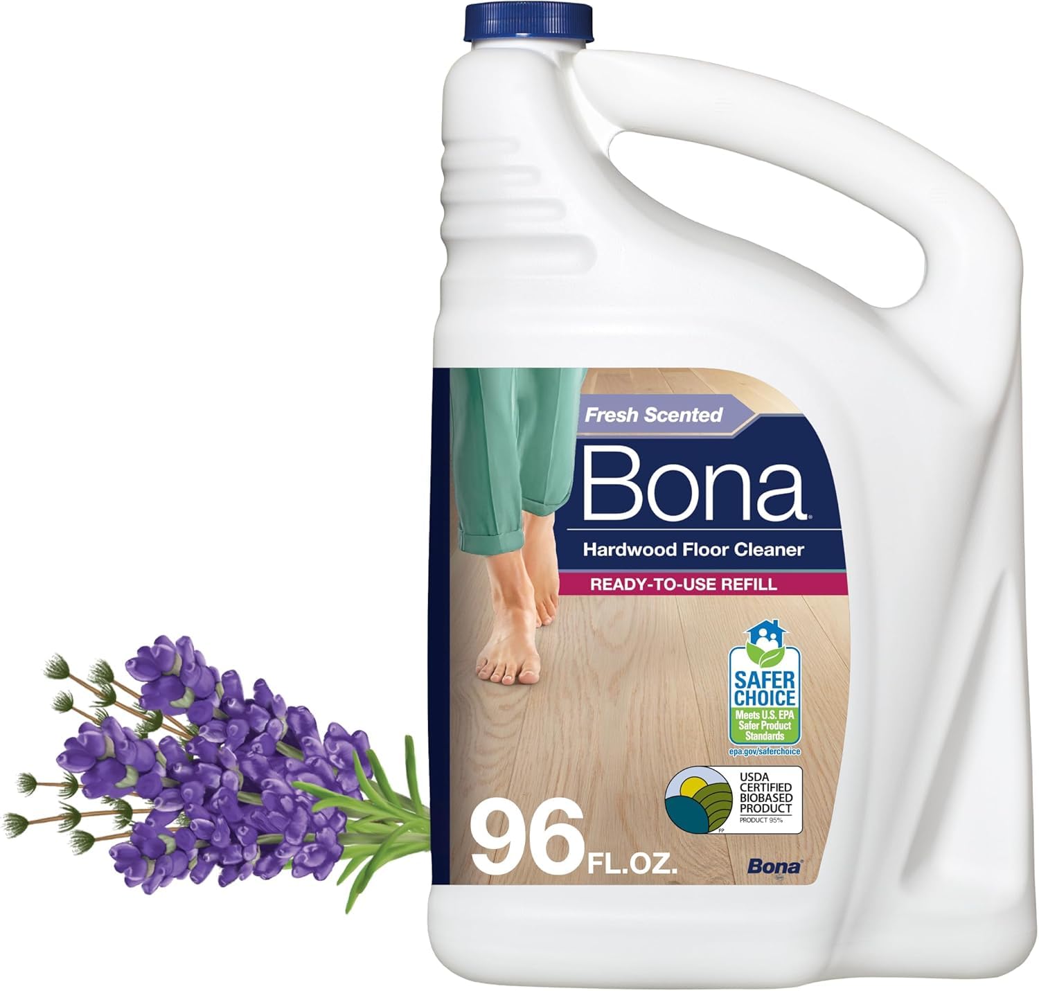 Bona Hardwood Floor Cleaner Refill Lavender Thyme