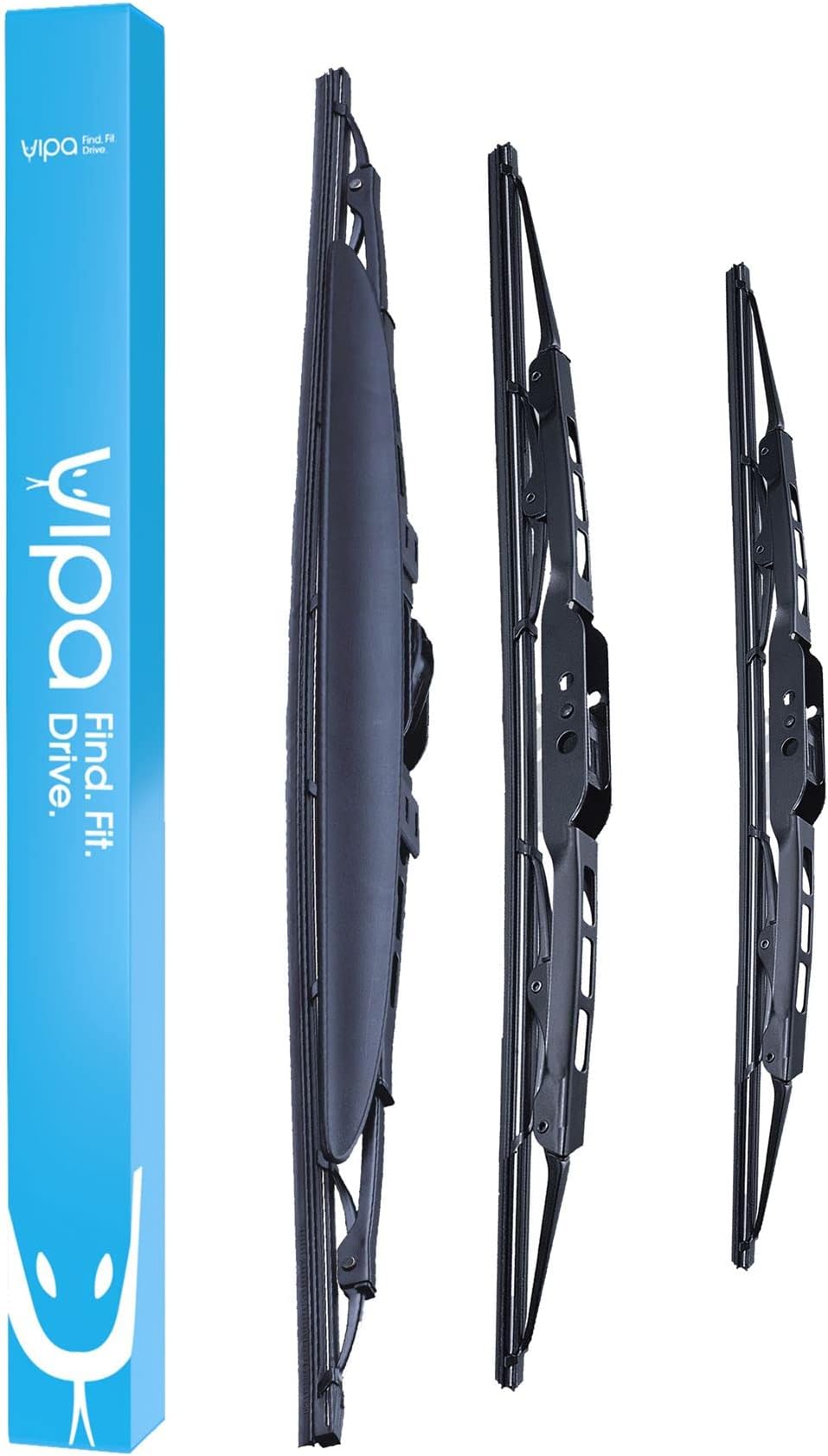 Vipa Wiper Blade Set fits: CHEVROLET MATIZ Hatchback Mar 2005 to Dec 2005