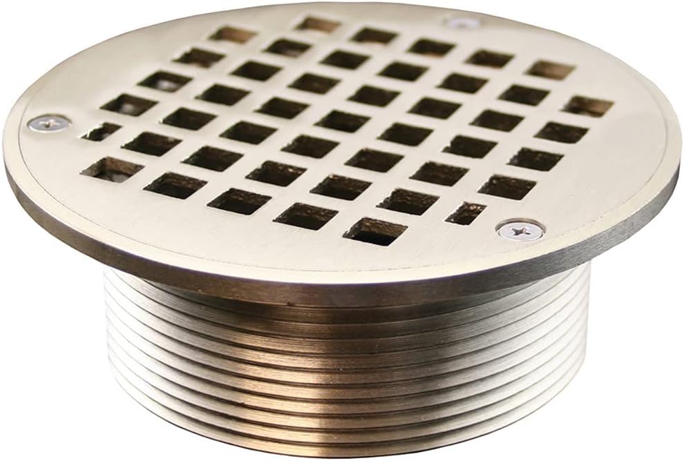 Jones Stephens D60996 5 Nickel Brass Strainer and Spud - Nickel Bronze