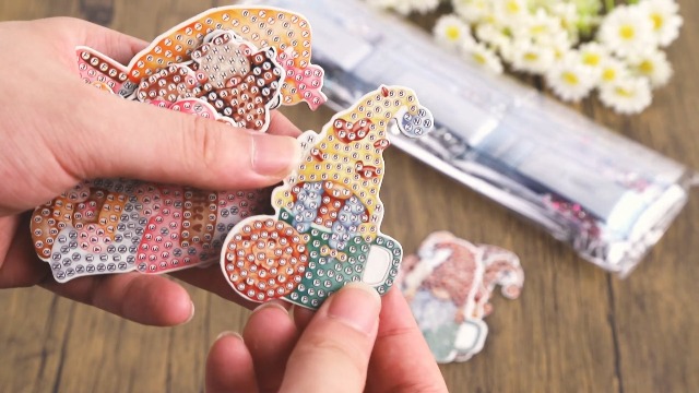 Imanes Decorativos Capybara Diamond Art 12 piezas miniatura 7