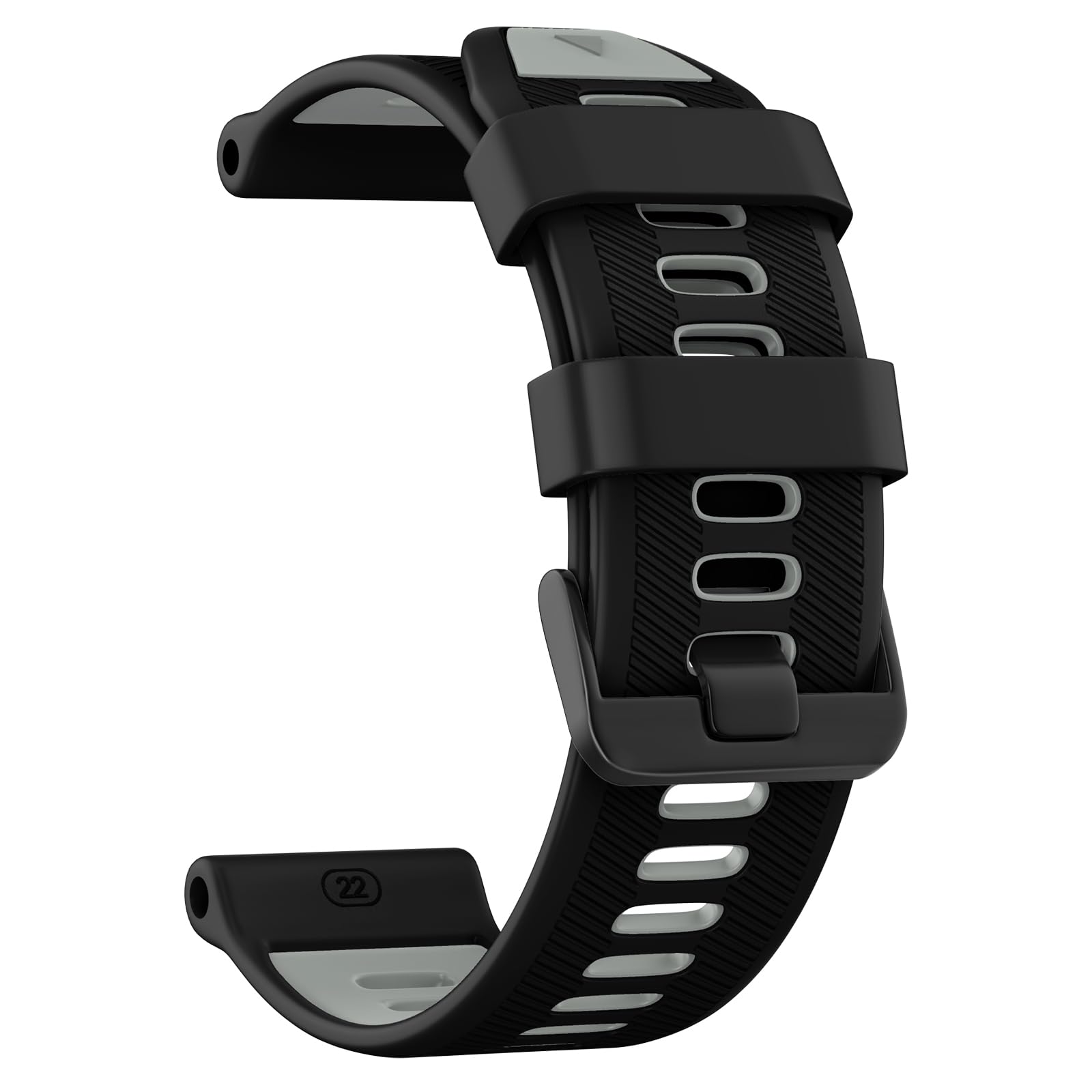 Watch Band for Garmin Forerunner 965/Forerunner 955/Forerunner 945/Forerunner 935, Soft Silicone 22mm Replacement Bands
