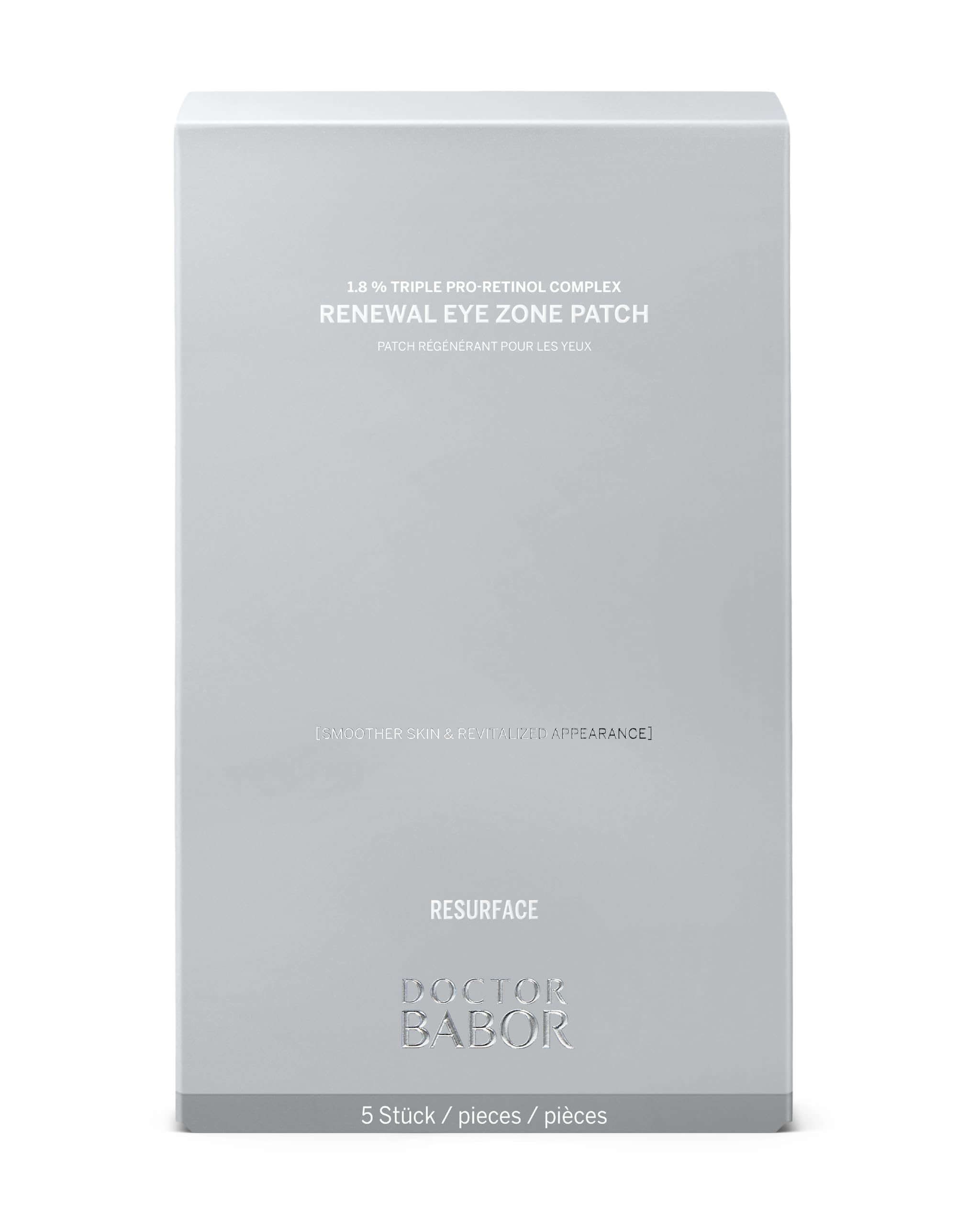 BABOR Doctor Resurface Renewal Eye Zone Patch