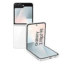 Samsung Galaxy Z Flip7 FE Smartphone AI pieghevole, 3 anni di Garanzia del produttore, RAM 12GB, 256GB, Display 3,4″ Super AMOLED, 6,7″ Dynamic AMOLED 2X, Fotocamera 50MP, White (Versione italiana)