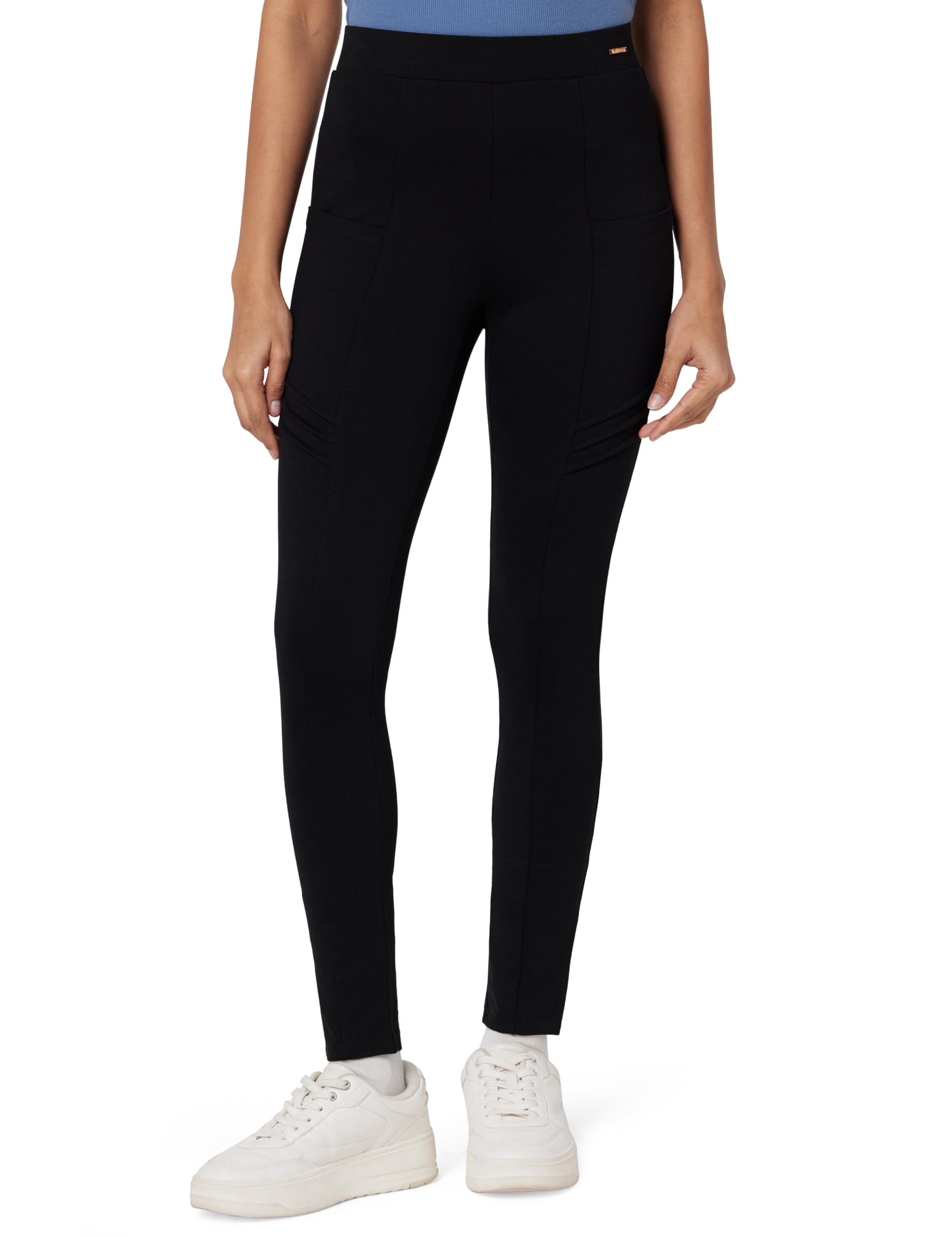 van heusen Women Athleisure 4 Way Stretch Treggings - Functional Pocket, High Rise-picture-30