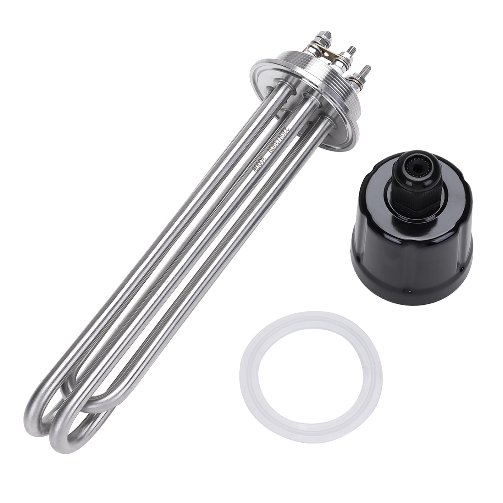 Résistance chauffante Tri-Clamp contre les pertes de chaleur pour cuve DN50 avec joint silicone