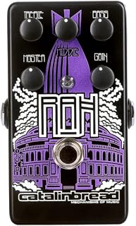 Catalinbread RAH Overdrive Effects Pedal with Three-Knob Tone Circuit and Bass Control (Purple)