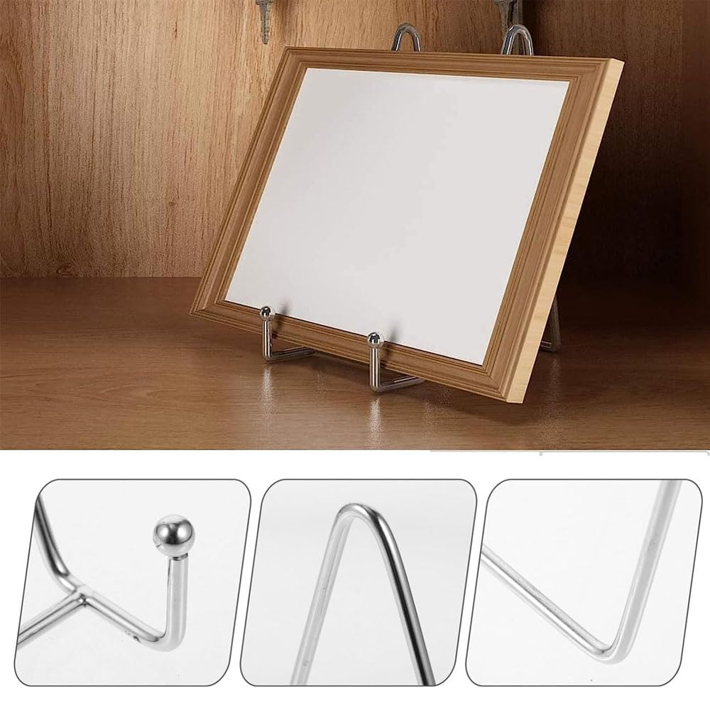 IJzeren Display Stand, 1 STKS Ijzer Ezel Plaat Display, Foto Houder Stand voor Huisdecoratie (25cm