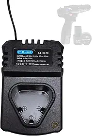 Carregador de Bateria 12V para Furadeira e Parafusadeira – Bivolt Automático com LED Indicador
