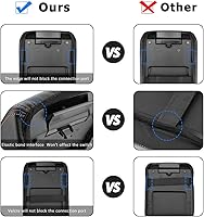 Vista 2 de INTGET para 2026 Subaru Crosstrek/Impreza Accesorios 2024 2025 Funda de Apoyabrazos de Consola Central Tapa de Caja de Apoyabrazos de Cuero Funda