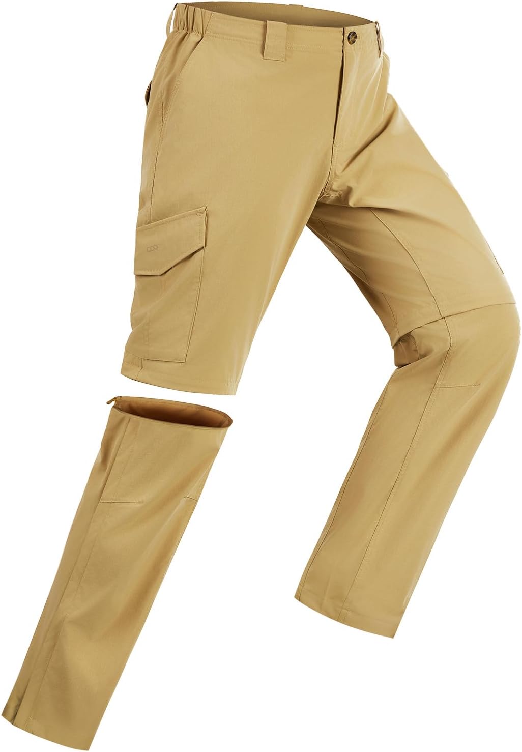 33,000ft Mens Hiking Pants Convertible Zip Off Lightweight Quick Dry Stretch UPF 50+ Travel Fishing Pants Wind Proof