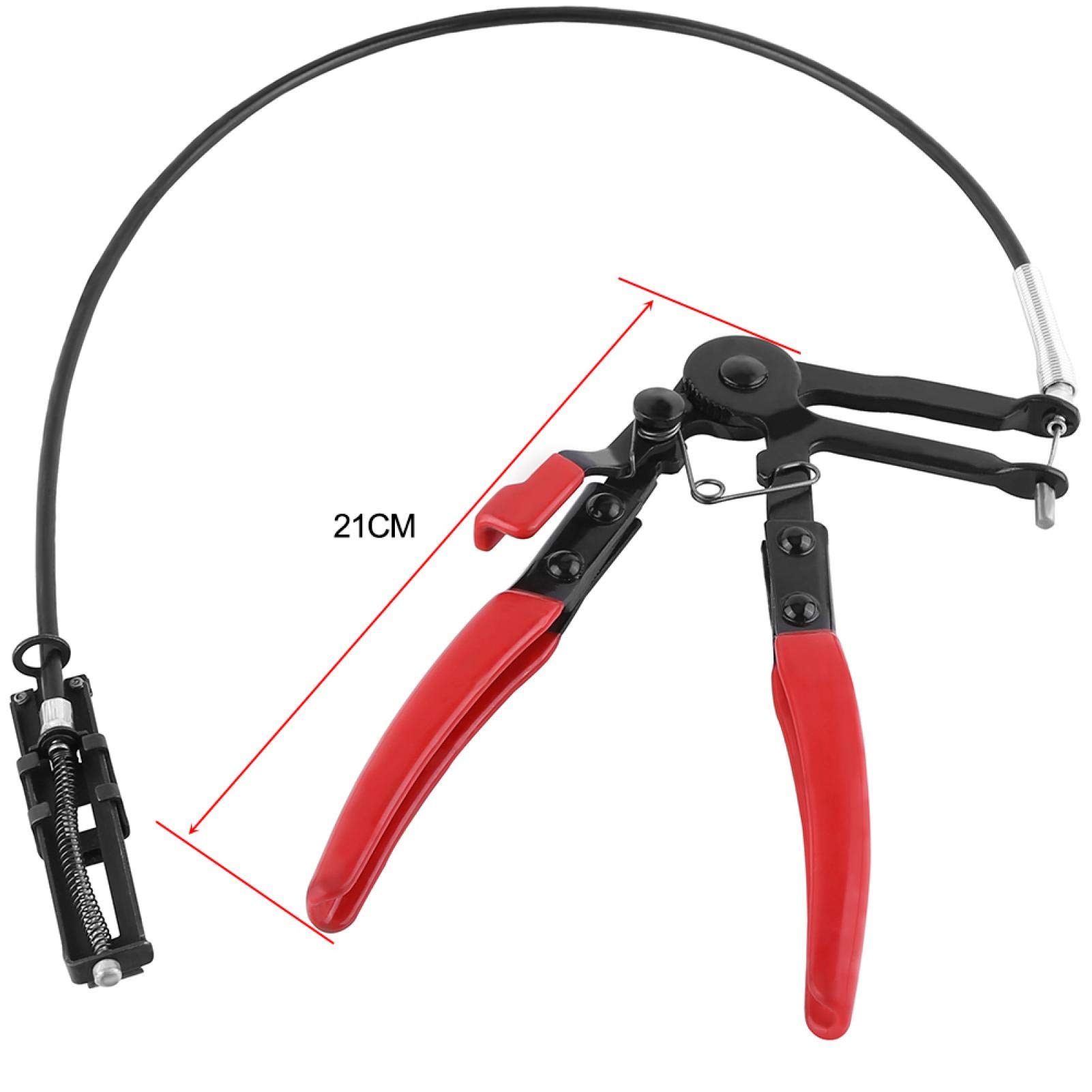 FTVOGUE Alicates para Abrazaderas de Mangueras, de Uso Universal Alicates para Abrazaderas de Mangueras Flexibles para Automóviles
