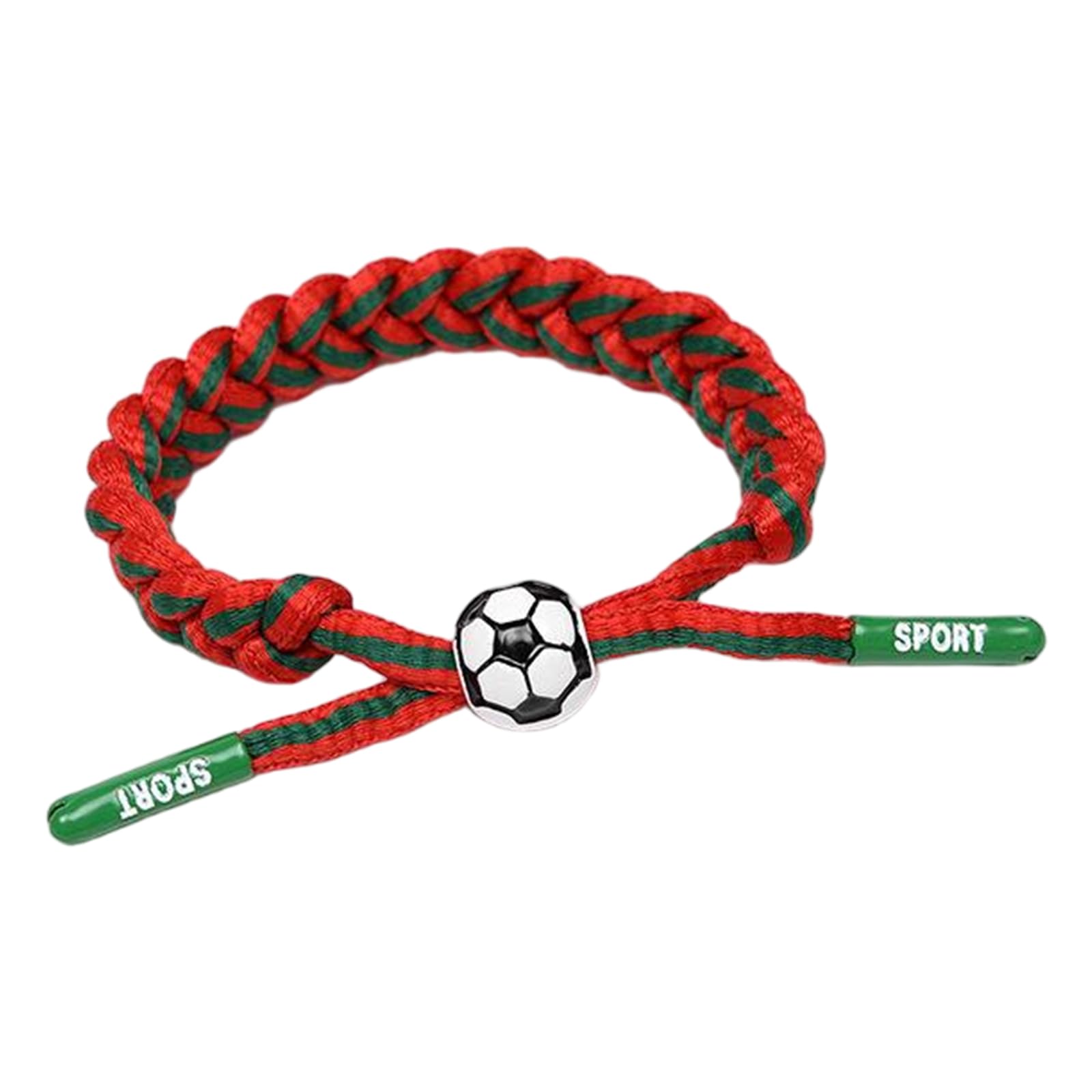 Football Cup of 2026 Bracelet Soccer Bracelets, Adjustable Braided Football Bracelet Stylish Soccer Fans Accessories for Men Women Boys Girls Team Gifts A22