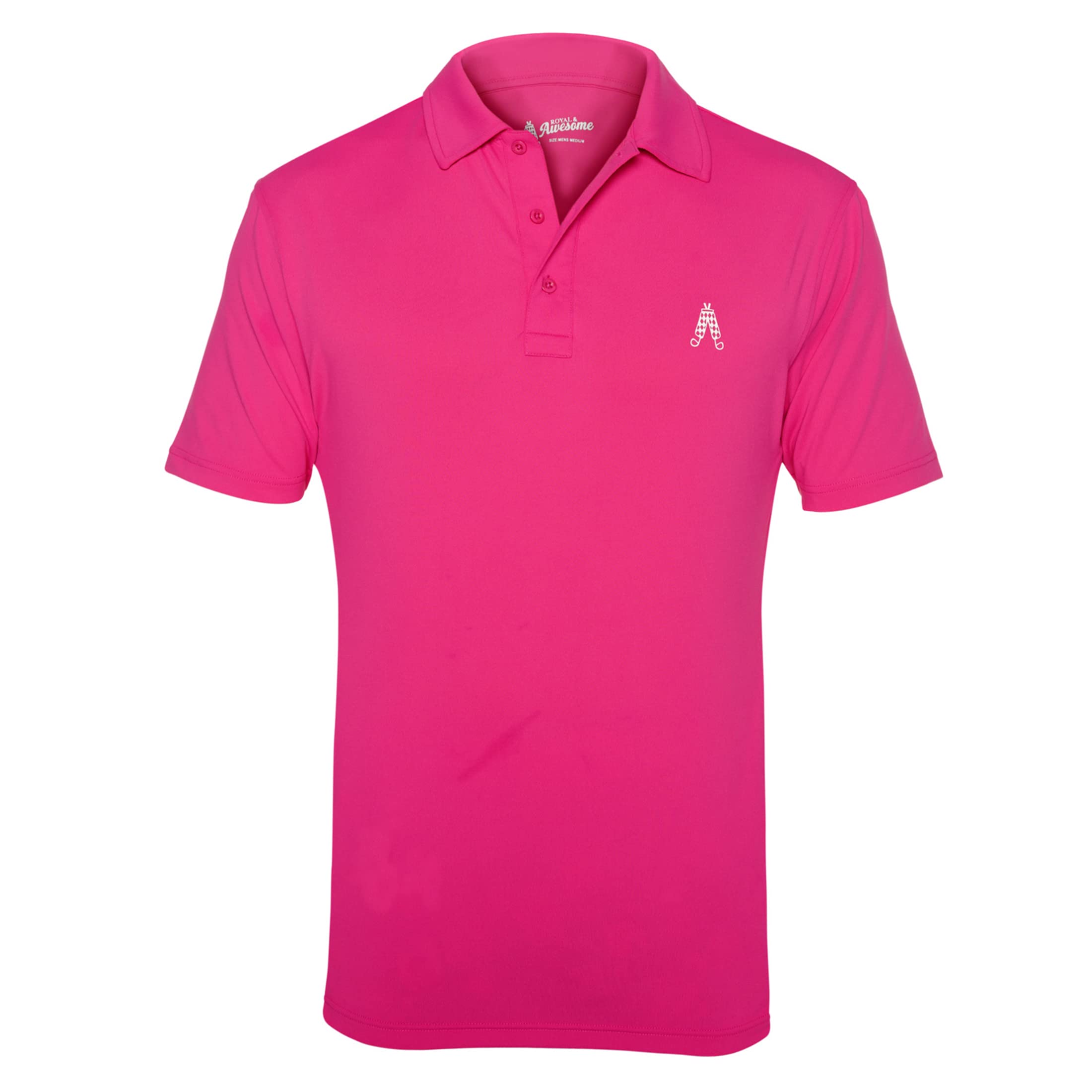 Royal & AwesomeGolf Polo Shirts for Men, Golf Tops for Men, Golf Shirts Mens UK