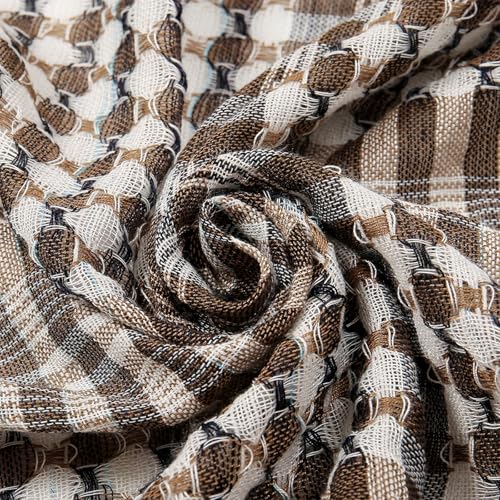 Image of PURFUN Men's Large Arab Shemagh Headscarf Muslim Headcover Shawl Keffiyeh Arabic Scarf