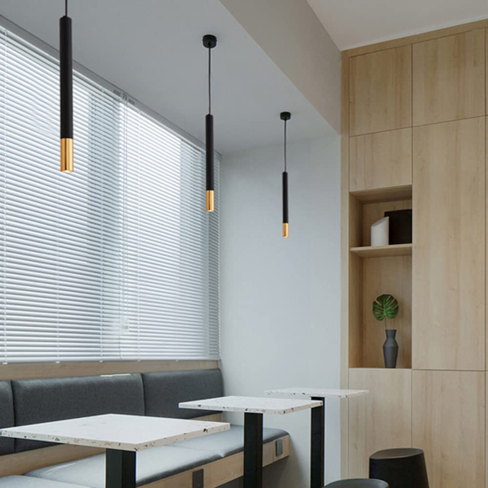 Lad Północ Północna Czarny Blaco Lampa Rampy Cylindryczna Lampa Wisząca Lampa Wisząca Aluminiowa Longule Longule Longule Komora Ładowania Pokój Komora Ładowania/4 x 60