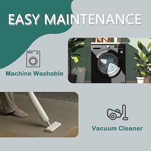 Miniatura 6 de Alfombra floral retro 70S, lavable, Groovy Funky de 8 x 10 pulgadas, alfombra grande de flores naranjas, dormitorio, sala de estar, decoración del