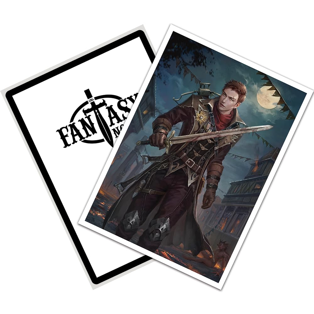 MTG Card Sleeves Vampire Art TCG/ - 100ct Matte Finish With Semi Gloss Front Protection Magic The Gathering Card Sleeves MTG Card Sleeves Vampire Art TCG/ - 100ct Matte Finish With Semi Gloss Front Protection Magic The Gathering Card Sleeves