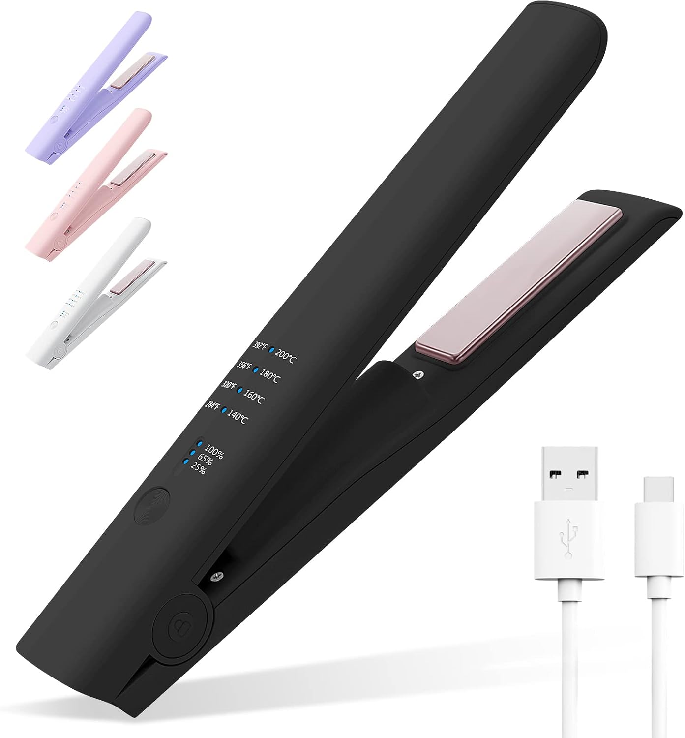 Cordless Hair Straightener, iTayga 2 in 1 Wireless Hair Straightener